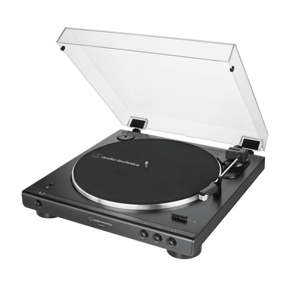 Audio-Technica AT-LP60XBT Fully Automatic Wireless Belt-Drive Turntable - Black (AT-LP60XBT-BK)