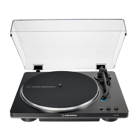 Audio-Technica Fully Automatic Belt-Drive Turntable AT-LP70X (Black/Gray)