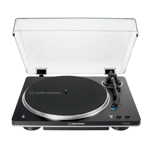 Audio-Technica Fully Automatic Wireless Belt-Drive Turntable AT-LP70XBT (Black/Silver)