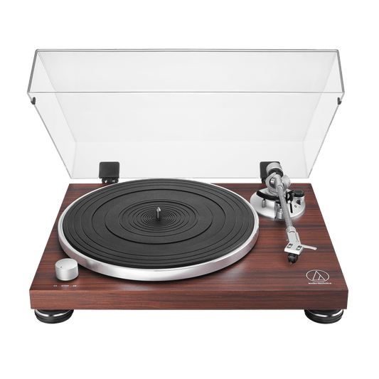 Audio-Technica AT-LPW50BT Manual Belt-Drive Turntable (Wireless & Analog) (AT-LPW50BT-RW)