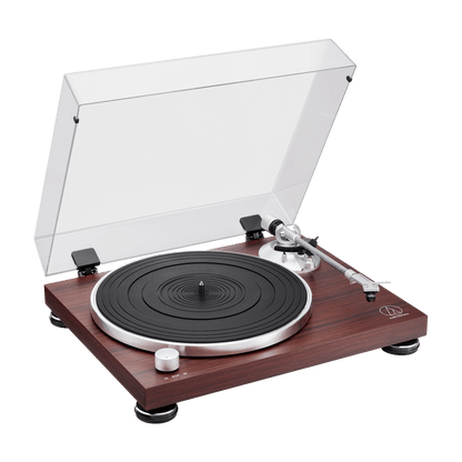 Audio-Technica AT-LPW50BT Manual Belt-Drive Turntable (Wireless & Analog) (AT-LPW50BT-RW)