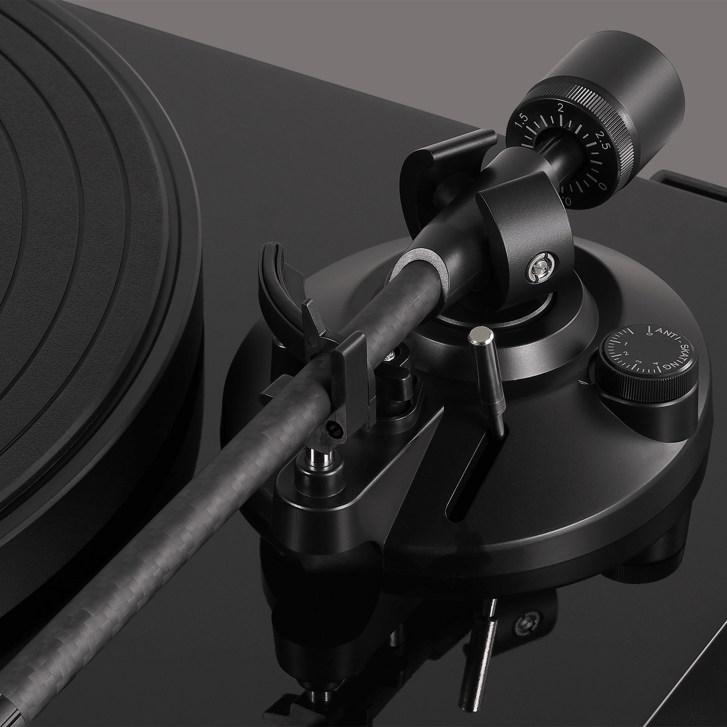 Audio-Technica AT-LPW50PB Fully Manual Belt-Drive Turntable - Black (AT-LPW50PB)