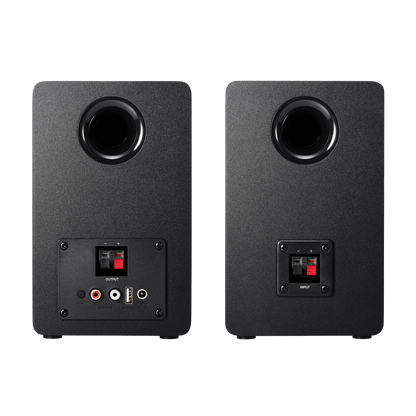 Audio-Technica Powered Bookshelf Speakers, Black (AT-SP3X)