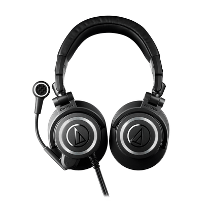 Audio-Technica Streaming Headset ATH-M50xSTS, Black (ATH-M50XSTS)