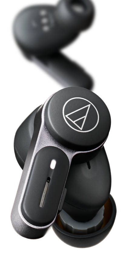 Audio-Technica Wireless Earbuds (ATH-TWX7, Black)