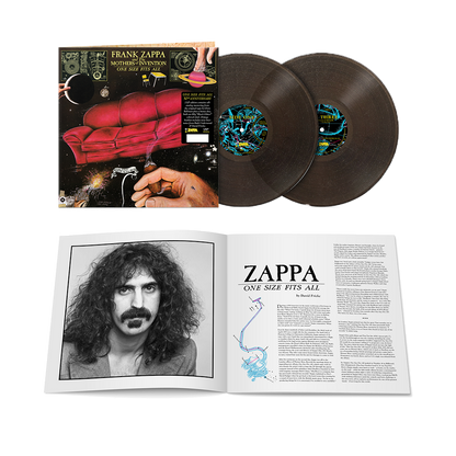 One Size Fits All Limited Edition "Black Glitter" (2LP) ( Vinyl ) { Vinyl }
