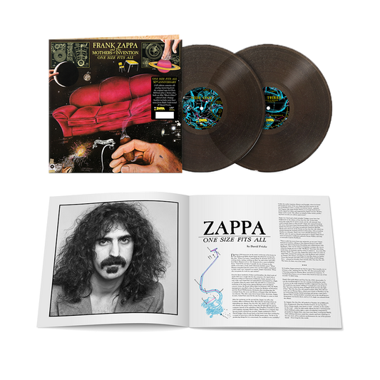 One Size Fits All Limited Edition "Black Glitter" (2LP) ( Vinyl ) { Vinyl }