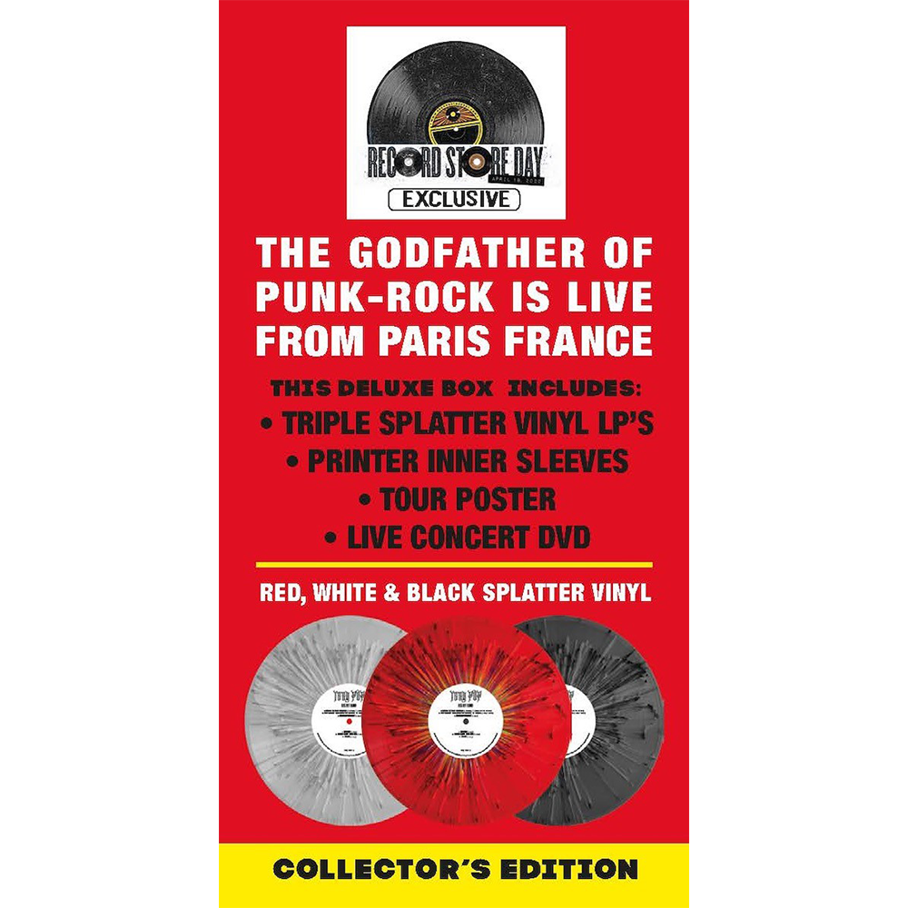Kiss My Blood (Live In Paris 1991) (Red/Black/White Splatter Limited Edition) ( Vinyl ) { Vinyl }