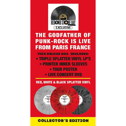 Kiss My Blood (Live In Paris 1991) (Red/Black/White Splatter Limited Edition) ( Vinyl ) { Vinyl }