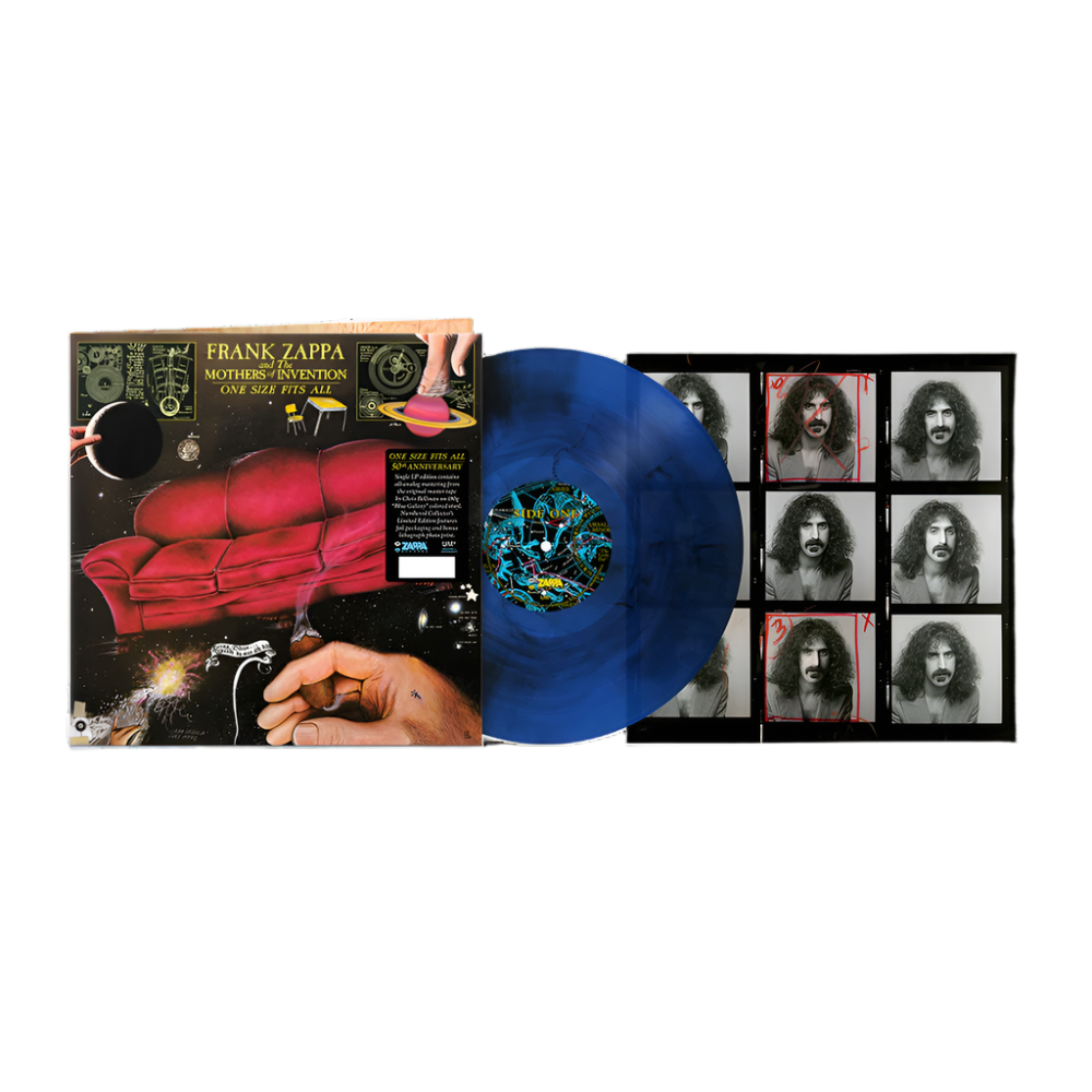 One Size Fits All Limited Edition "Blue Galaxy" (LP) ( Vinyl ) { Vinyl }
