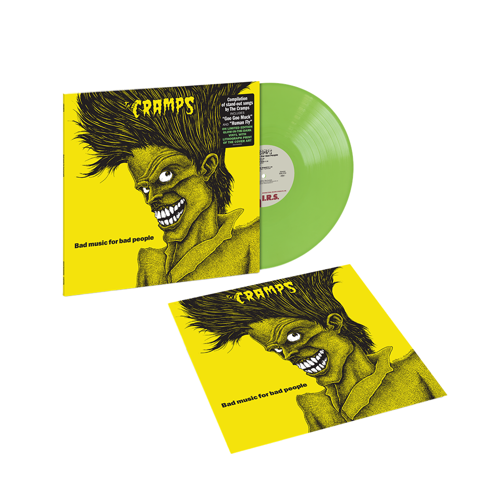Bad Music For Bad People (Glow In The Dark) 1LP ( Vinyl ) { Vinyl }