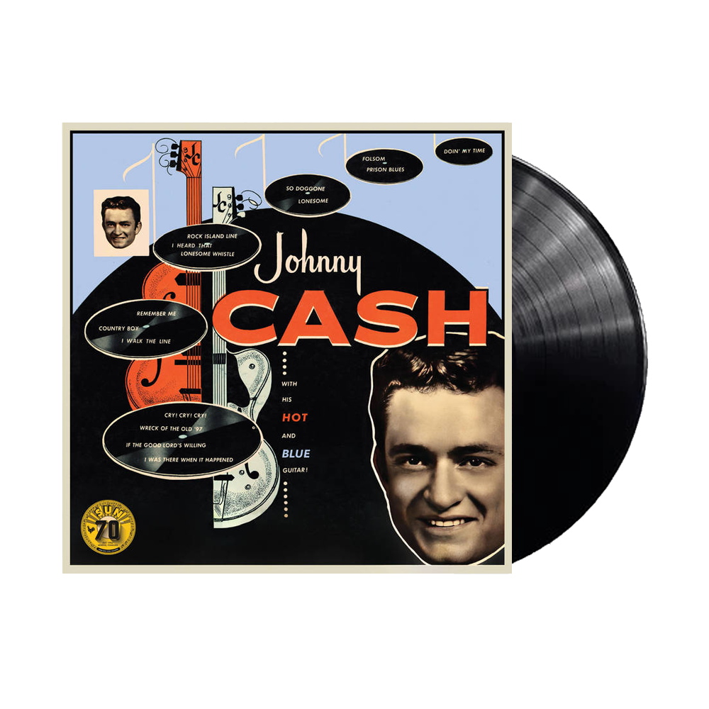 With His Hot And Blue Guitar (Sun Records 70th) ( Vinyl ) { Vinyl }