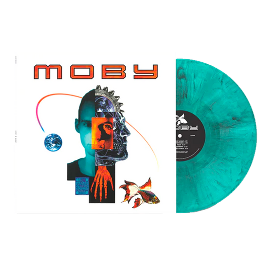 Moby (Black, White and Blue Marbled Limited Edition) ( Vinyl ) { Vinyl }