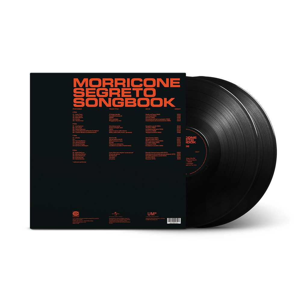 Morricone Segreto Songbook ( Vinyl ) { Vinyl }