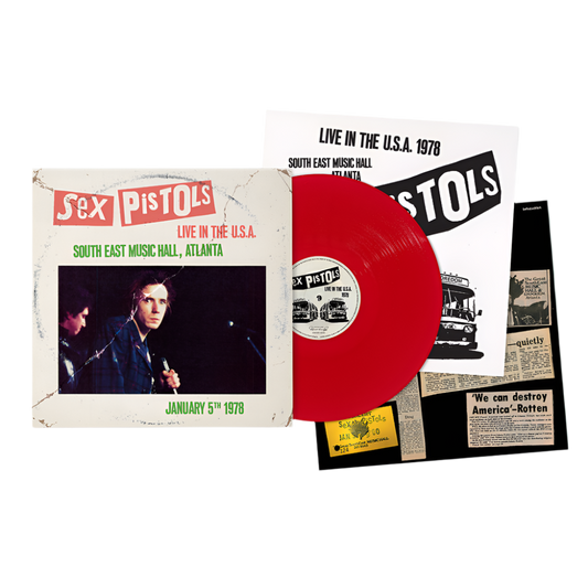 Live In The U.S.A 1978 – Atlanta 5th Jan - 1978 Atlanta, South East Music Hall, USA (Limited Edition Red LP) ( Vinyl ) { Vinyl }