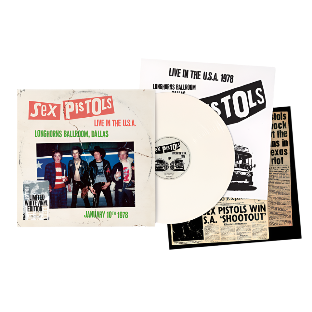 Live In The U.S.A 1978 – Dallas 10th January – 1978 Dallas, Longhorns Ballroom, USA (Limited Edition White LP) ( Vinyl ) { Vinyl }