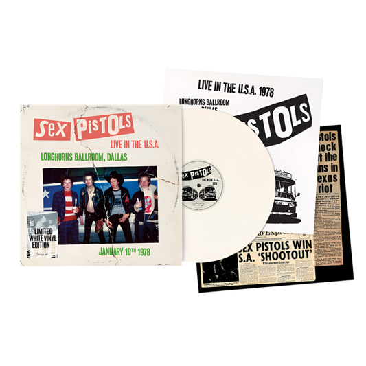 Live In The U.S.A 1978 – Dallas 10th January – 1978 Dallas, Longhorns Ballroom, USA (Limited Edition White LP) ( Vinyl ) { Vinyl }