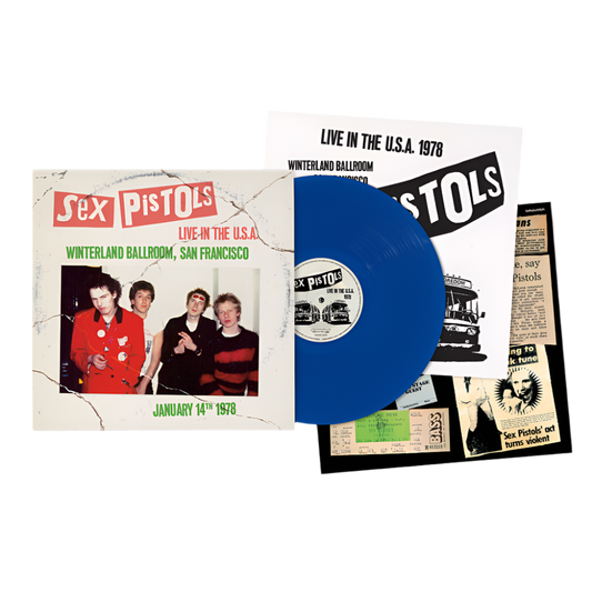 Live In The U.S.A 1978 – San Francisco 14th January 1978 San Francisco, Winterland Ballroom, USA (Blue LP) ( Vinyl ) { Vinyl }