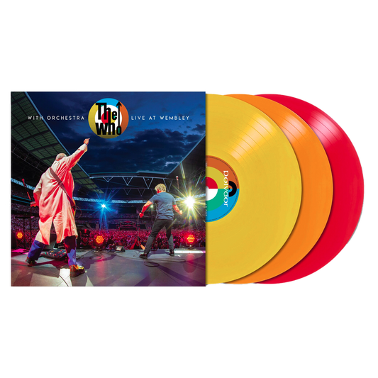 The Who with Orchestra Live at Wembley (Yellow, Orange, and Red Limited Edition) ( Vinyl ) { Vinyl }