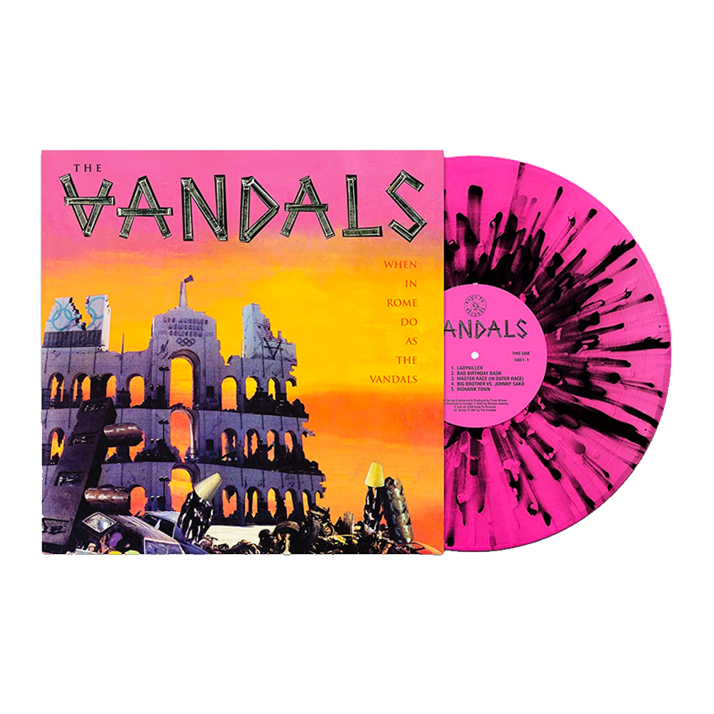When In Rome Do As the Vandals (Pink and Black Splatter Limited Edition) ( Vinyl ) { Vinyl }