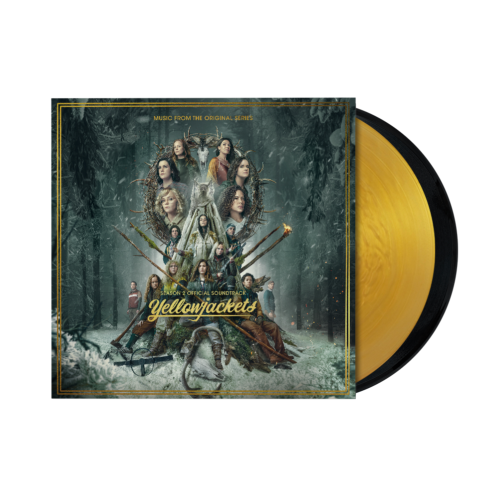 Yellowjackets - Season 2 Official Soundtrack: Music from the Original Series - The Hive Back & Spine (Gold and Black Limited Edition) ( Vinyl ) { Vinyl }