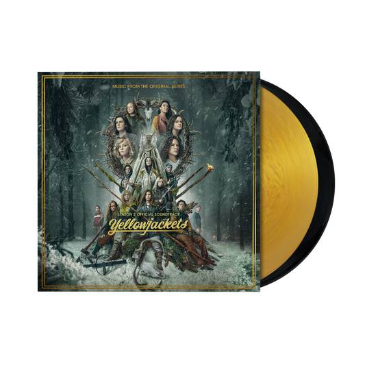 Yellowjackets - Season 2 Official Soundtrack: Music from the Original Series - The Hive Back & Spine (Gold and Black Limited Edition) ( Vinyl ) { Vinyl }