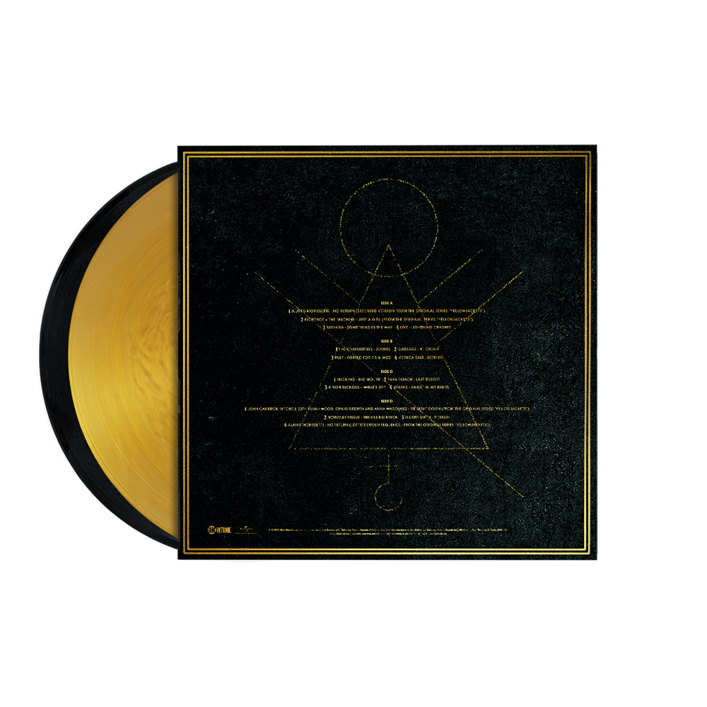 Yellowjackets - Season 2 Official Soundtrack: Music from the Original Series - The Hive Back & Spine (Gold and Black Limited Edition) ( Vinyl ) { Vinyl }